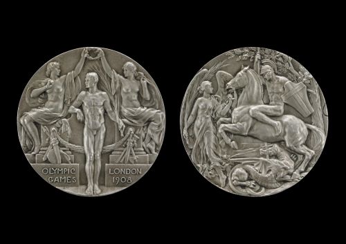 London 1908, prize medal