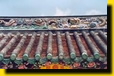 Roof decoration on Pang's clan ancestral hall: crap leaping over the Dragon Gate