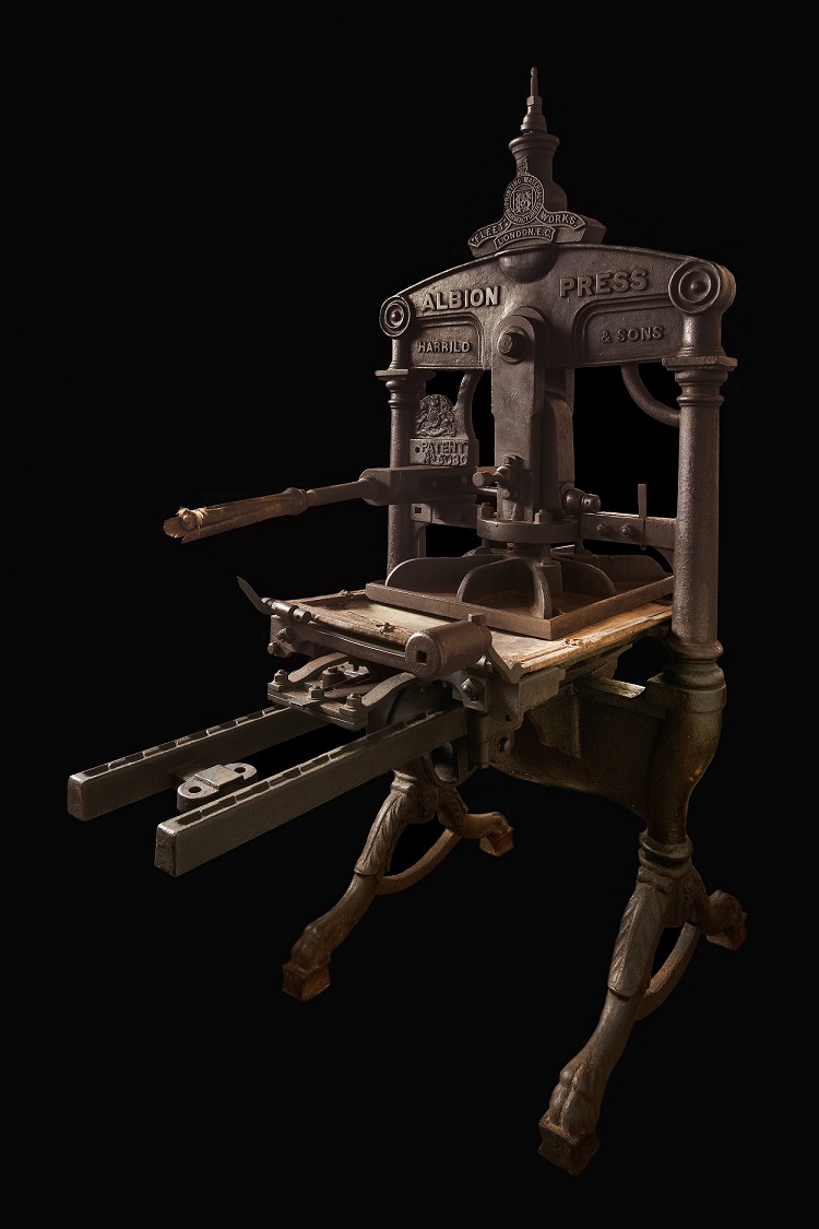 
          Albion印刷機