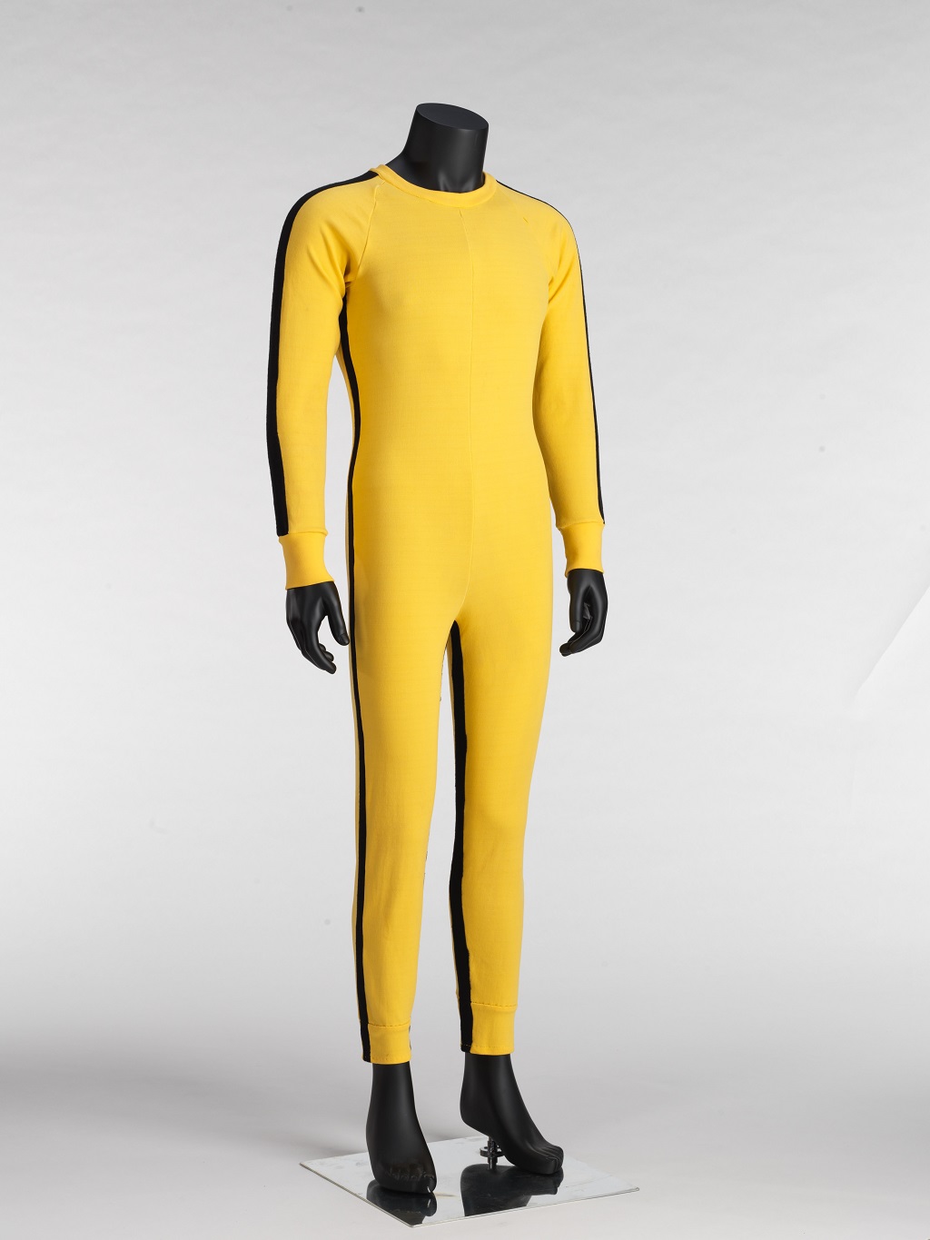 The classic yellow track suit worn by Bruce Lee in the film The Game of Death