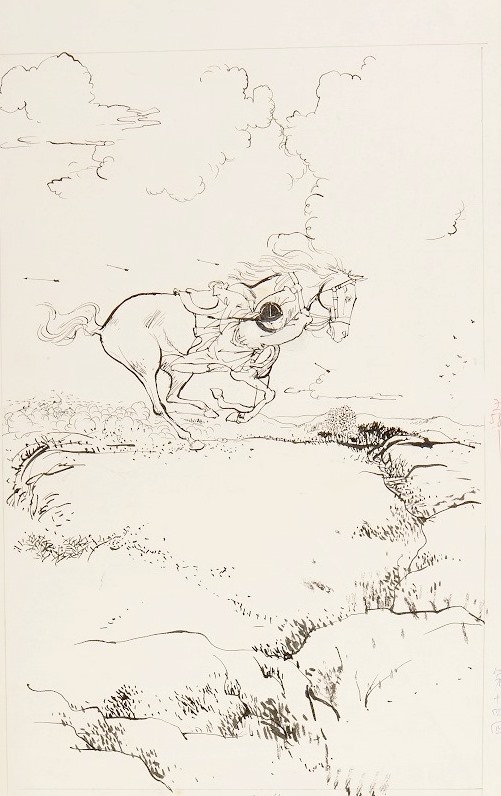 王司马《书剑恩仇录》插画