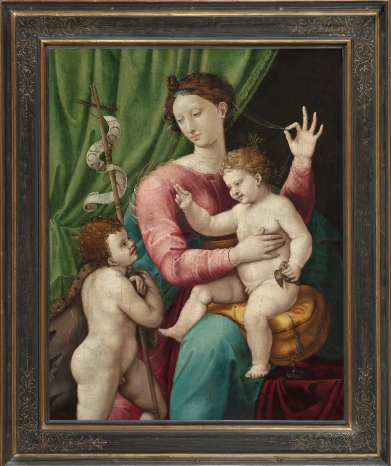 The Virgin and Child with the Infant Saint John the Baptist 