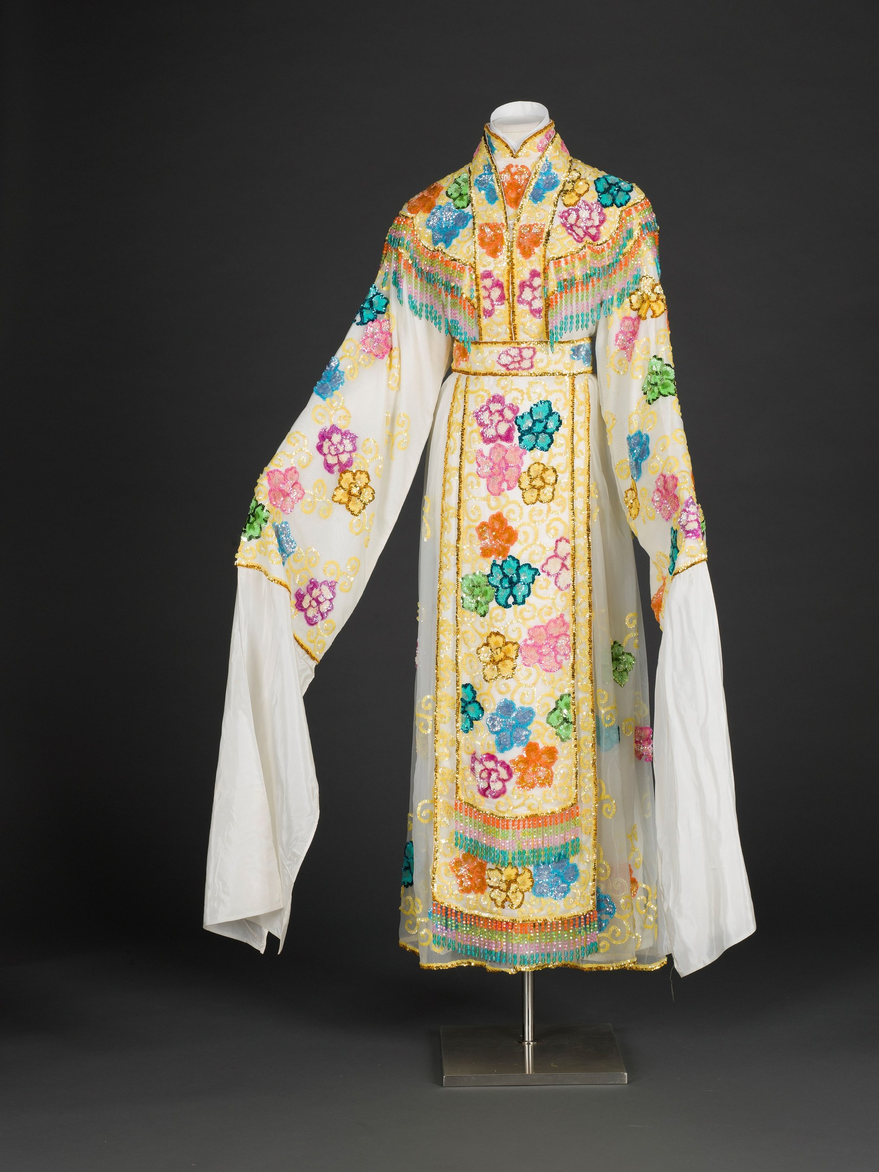 White Sequined Costume for Ladies