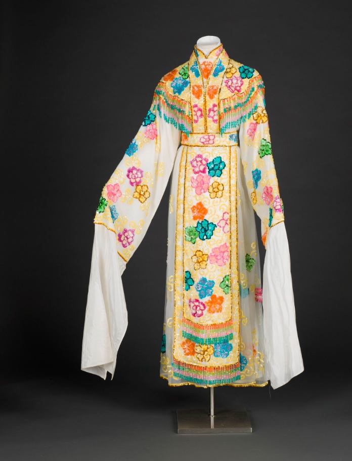 White Sequined Costume for Ladies