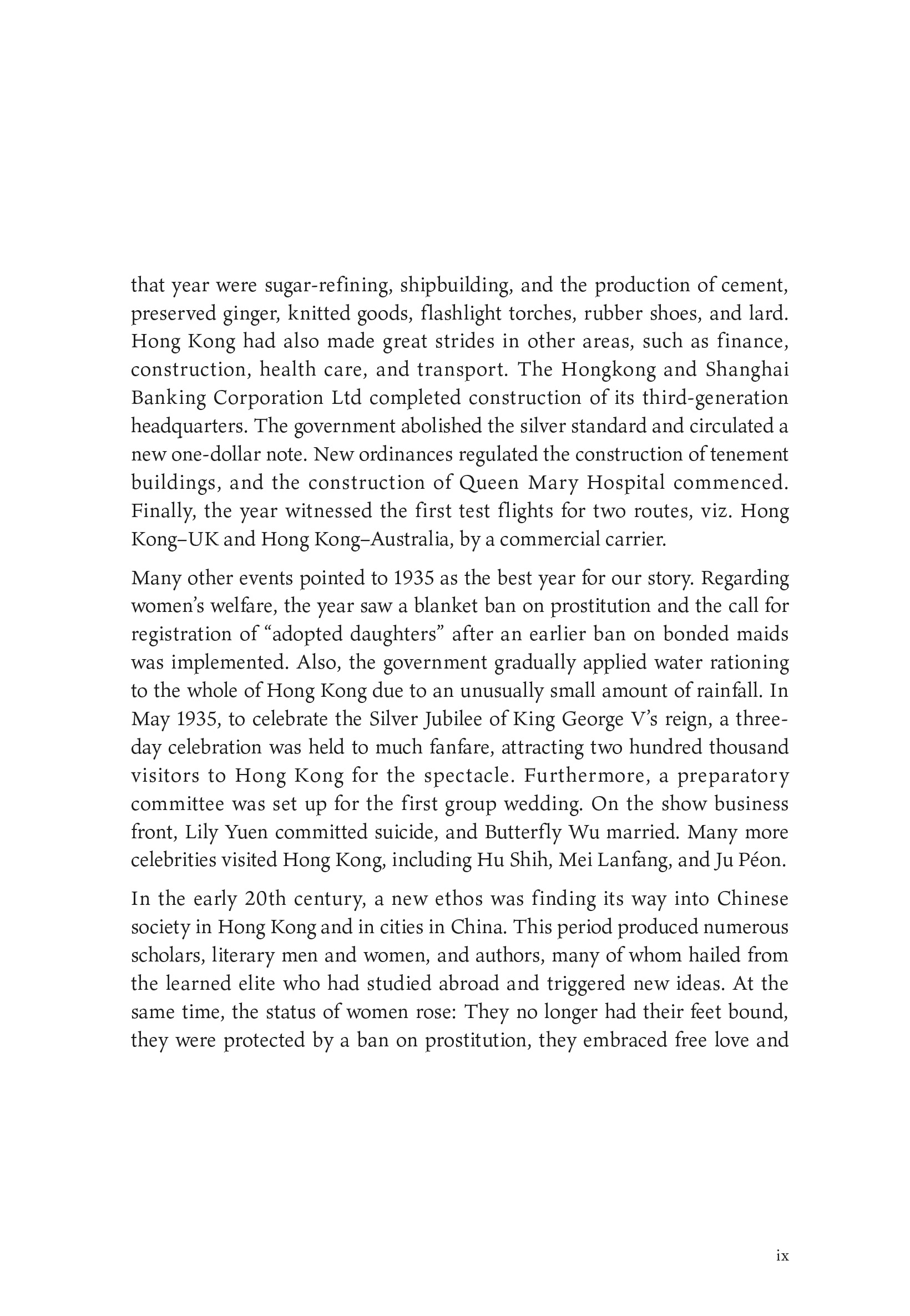 A Day in Time - 1935 Hong Kong, Illustrated with 100 Period Objects Preface