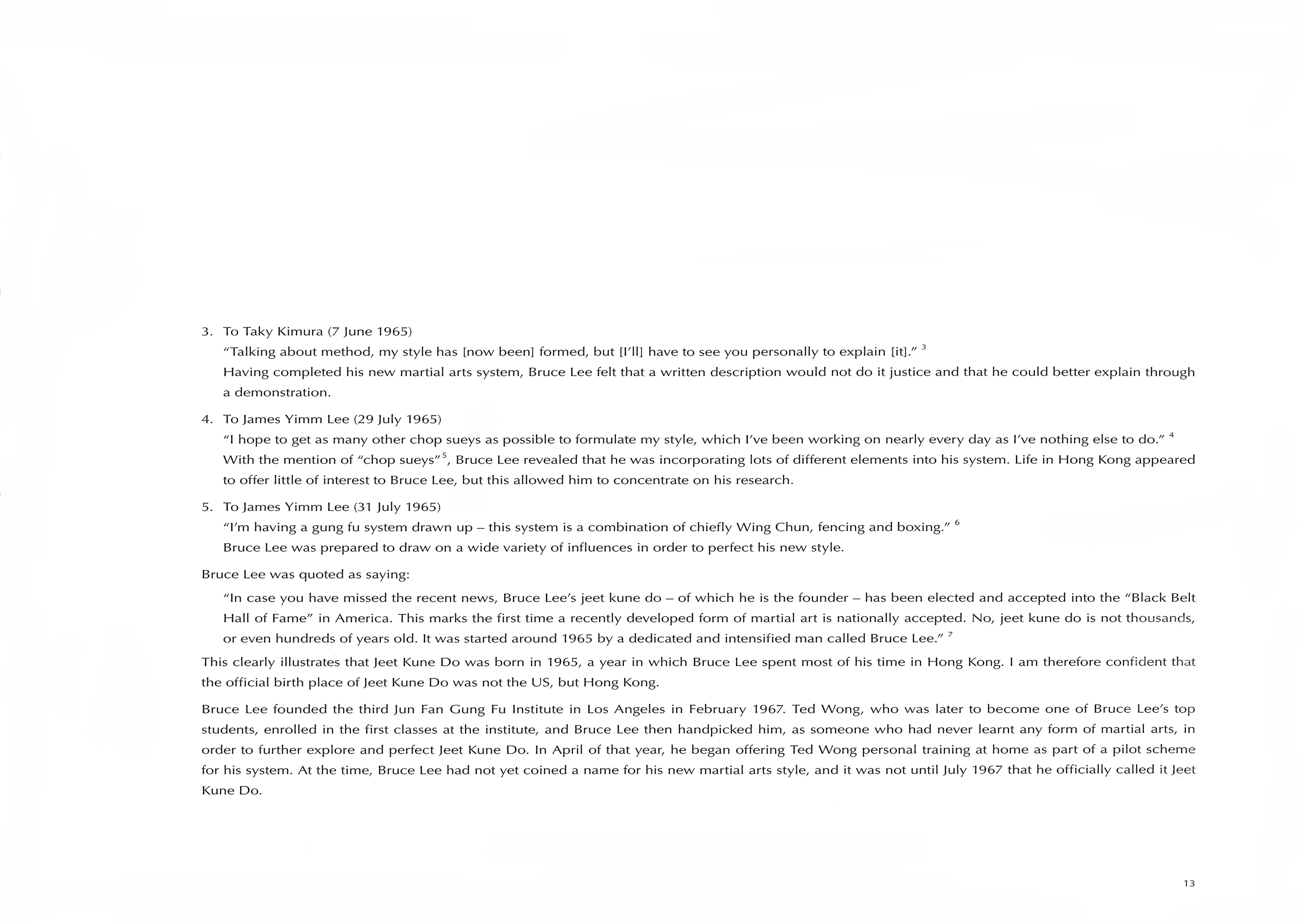 Bruce Lee: Kung Fu ‧ Art ‧ Life Preface